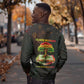 Black History Tree of Knowledge Sweatshirt Pan-African Afrocentric Drip Art Illustration