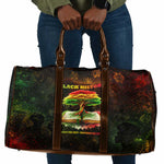 Black History Tree of Knowledge Travel Bag Pan-African Afrocentric Drip Art Illustration