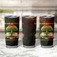 Black History Tree of Knowledge Tumbler Cup Pan-African Afrocentric Drip Art Illustration