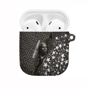 Harriet Tubman Underground Railroad AirPods Case Fearless In The Dark - Civil Rights Hero Vintage Art