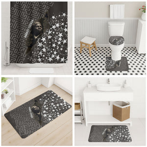 Harriet Tubman Underground Railroad Bathroom Set Fearless In The Dark - Civil Rights Hero Vintage Art