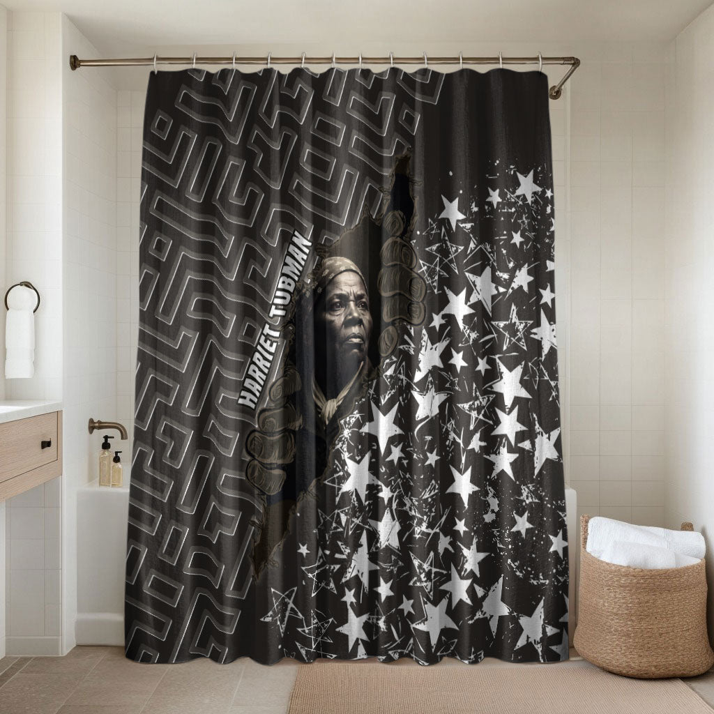 Harriet Tubman Underground Railroad Bathroom Set Fearless In The Dark - Civil Rights Hero Vintage Art