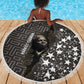 Harriet Tubman Underground Railroad Beach Blanket Fearless In The Dark - Civil Rights Hero Vintage Art
