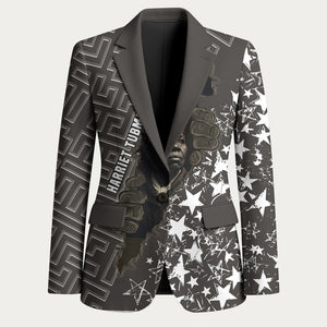 Harriet Tubman Underground Railroad Blazer Fearless In The Dark - Civil Rights Hero Vintage Art