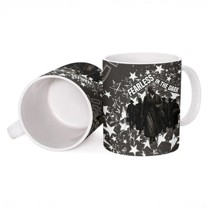 Harriet Tubman Underground Railroad Ceramic Mug Fearless In The Dark - Civil Rights Hero Vintage Art