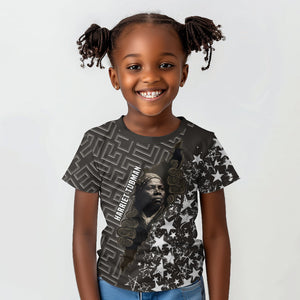 Harriet Tubman Underground Railroad Kid T shirt Fearless In The Dark - Civil Rights Hero Vintage Art