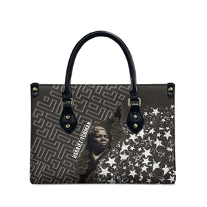Harriet Tubman Underground Railroad Leather Bag Fearless In The Dark - Civil Rights Hero Vintage Art