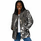 Harriet Tubman Underground Railroad Padded Jacket Fearless In The Dark - Civil Rights Hero Vintage Art