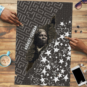 Harriet Tubman Underground Railroad Puzzle Fearless In The Dark - Civil Rights Hero Vintage Art