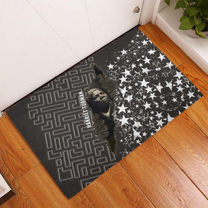 Harriet Tubman Underground Railroad Rubber Doormat Fearless In The Dark - Civil Rights Hero Vintage Art