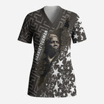 Harriet Tubman Underground Railroad Scrub Top Fearless In The Dark - Civil Rights Hero Vintage Art