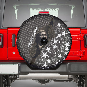 Harriet Tubman Underground Railroad Spare Tire Cover Fearless In The Dark - Civil Rights Hero Vintage Art