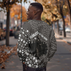 Harriet Tubman Underground Railroad Sweatshirt Fearless In The Dark - Civil Rights Hero Vintage Art
