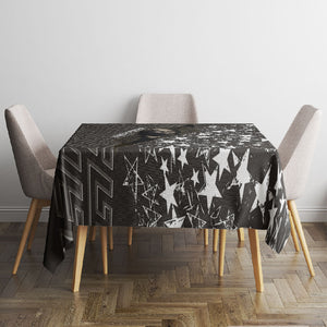 Harriet Tubman Underground Railroad Tablecloth Fearless In The Dark - Civil Rights Hero Vintage Art