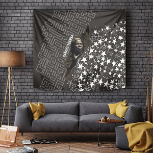 Harriet Tubman Underground Railroad Tapestry Fearless In The Dark - Civil Rights Hero Vintage Art