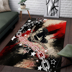 Freedom Fighter Harriet Tubman Area Rug Freedom Was The Destination 1822