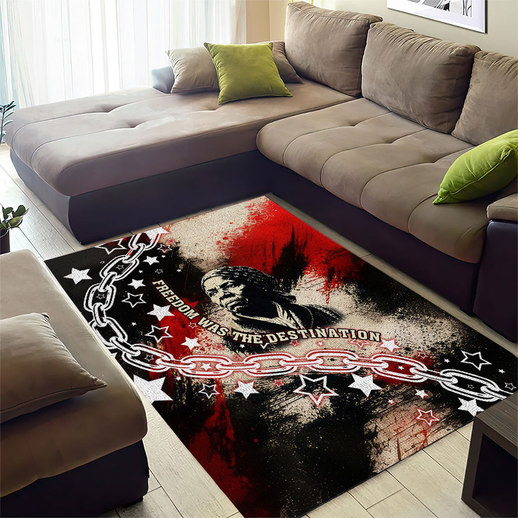 Freedom Fighter Harriet Tubman Area Rug Freedom Was The Destination 1822