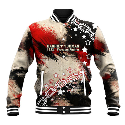 Freedom Fighter Harriet Tubman Baseball Jacket Freedom Was The Destination 1822