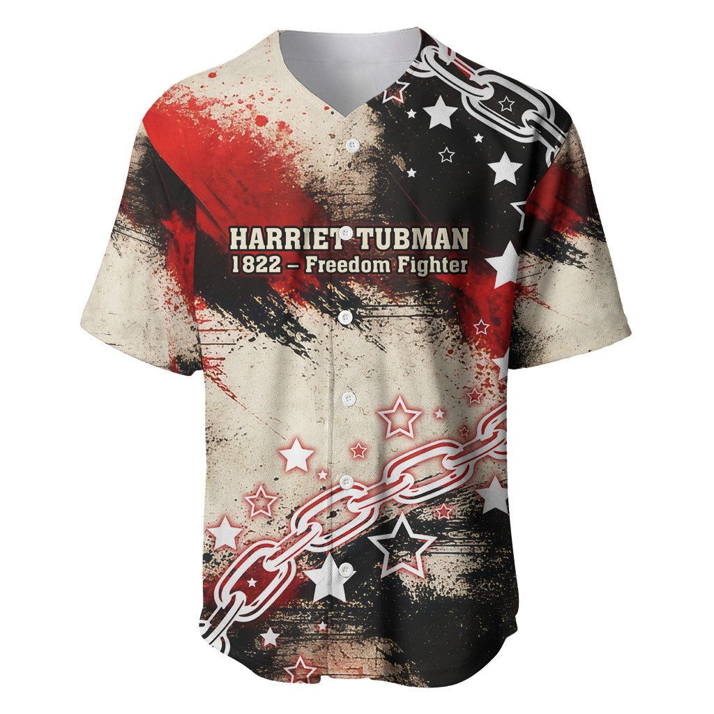 Freedom Fighter Harriet Tubman Baseball Jersey Freedom Was The Destination 1822