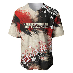 Freedom Fighter Harriet Tubman Baseball Jersey Freedom Was The Destination 1822