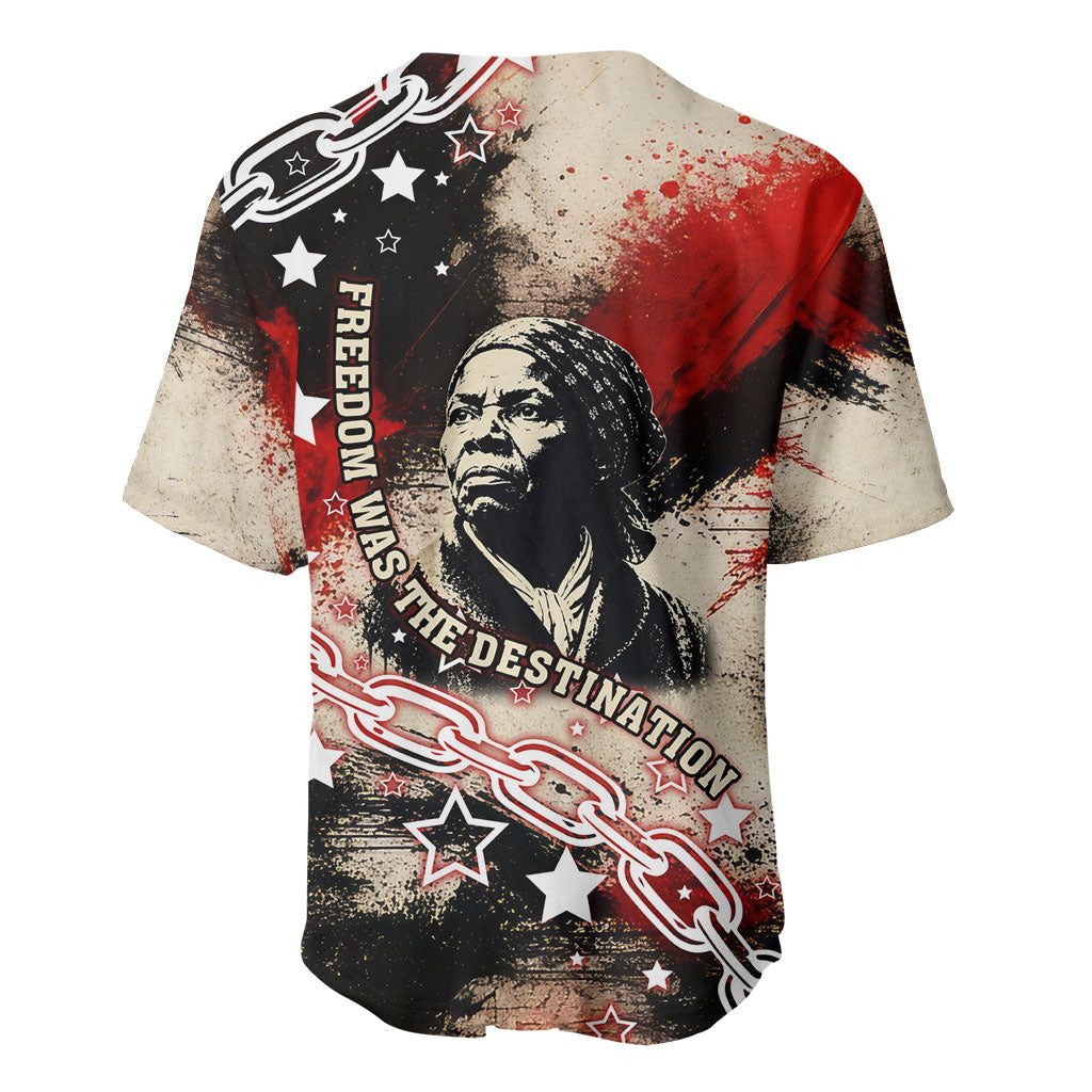 Freedom Fighter Harriet Tubman Baseball Jersey Freedom Was The Destination 1822