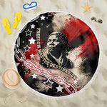 Freedom Fighter Harriet Tubman Beach Blanket Freedom Was The Destination 1822
