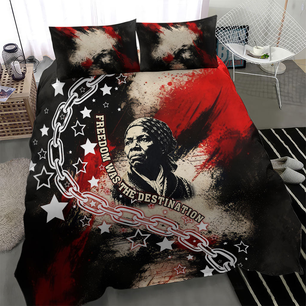 Freedom Fighter Harriet Tubman Bedding Set Freedom Was The Destination 1822
