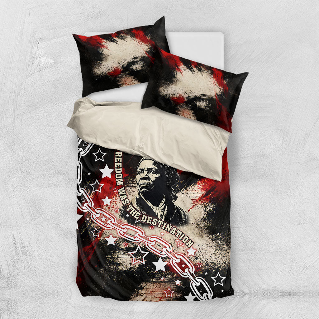 Freedom Fighter Harriet Tubman Bedding Set Freedom Was The Destination 1822