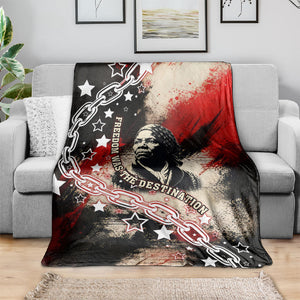 Freedom Fighter Harriet Tubman Blanket Freedom Was The Destination 1822