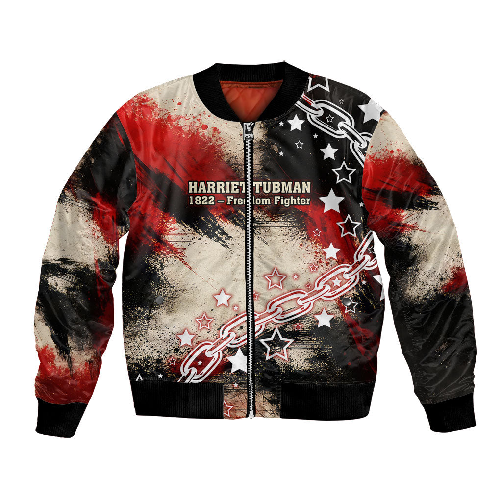 Freedom Fighter Harriet Tubman Bomber Jacket Freedom Was The Destination 1822