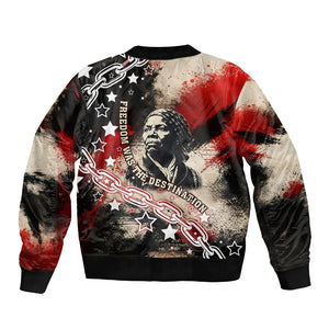 Freedom Fighter Harriet Tubman Bomber Jacket Freedom Was The Destination 1822