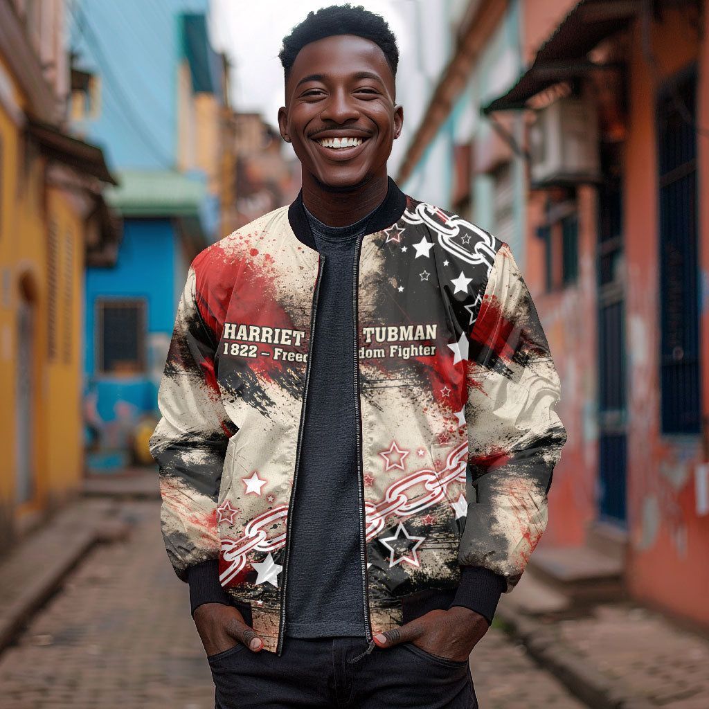 Freedom Fighter Harriet Tubman Bomber Jacket Freedom Was The Destination 1822