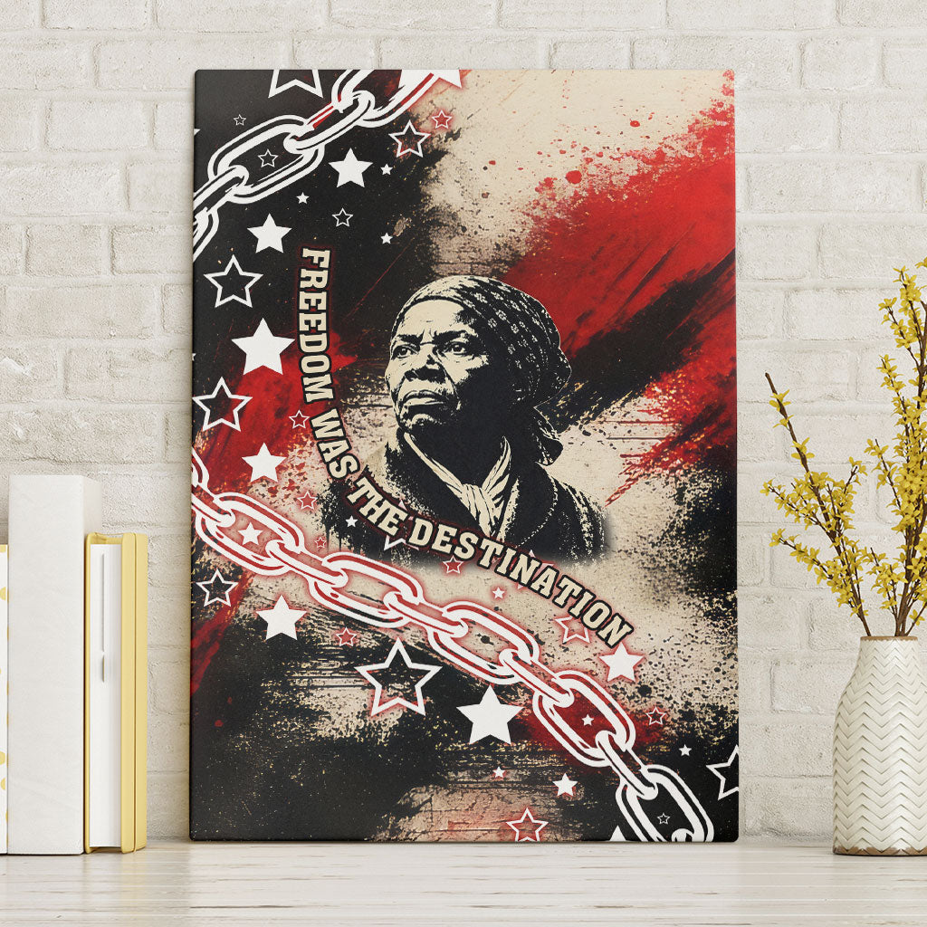 Freedom Fighter Harriet Tubman Canvas Wall Art Freedom Was The Destination 1822