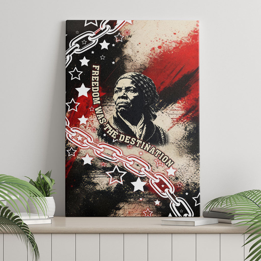 Freedom Fighter Harriet Tubman Canvas Wall Art Freedom Was The Destination 1822