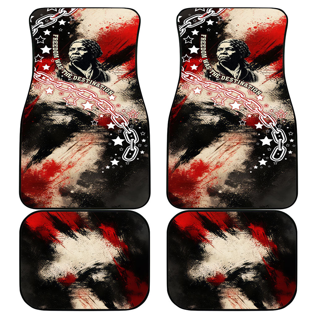 Freedom Fighter Harriet Tubman Car Mats Freedom Was The Destination 1822