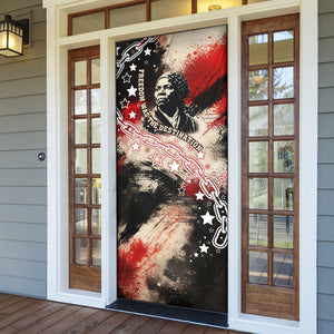 Freedom Fighter Harriet Tubman Door Cover Freedom Was The Destination 1822