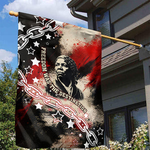Freedom Fighter Harriet Tubman Garden Flag Freedom Was The Destination 1822