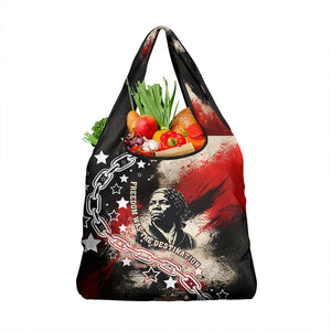 Freedom Fighter Harriet Tubman Grocery Bag Freedom Was The Destination 1822