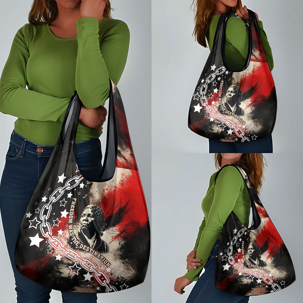 Freedom Fighter Harriet Tubman Grocery Bag Freedom Was The Destination 1822