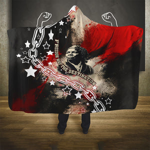 Freedom Fighter Harriet Tubman Hooded Blanket Freedom Was The Destination 1822
