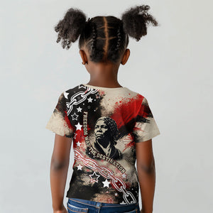 Freedom Fighter Harriet Tubman Kid T shirt Freedom Was The Destination 1822