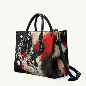 Freedom Fighter Harriet Tubman Leather Bag Freedom Was The Destination 1822