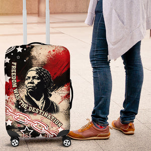 Freedom Fighter Harriet Tubman Luggage Cover Freedom Was The Destination 1822