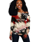Freedom Fighter Harriet Tubman Off Shoulder Sweater Freedom Was The Destination 1822
