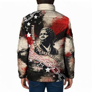 Freedom Fighter Harriet Tubman Padded Jacket Freedom Was The Destination 1822