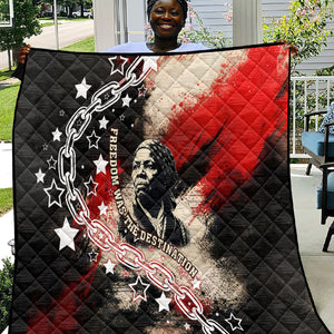 Freedom Fighter Harriet Tubman Quilt Freedom Was The Destination 1822