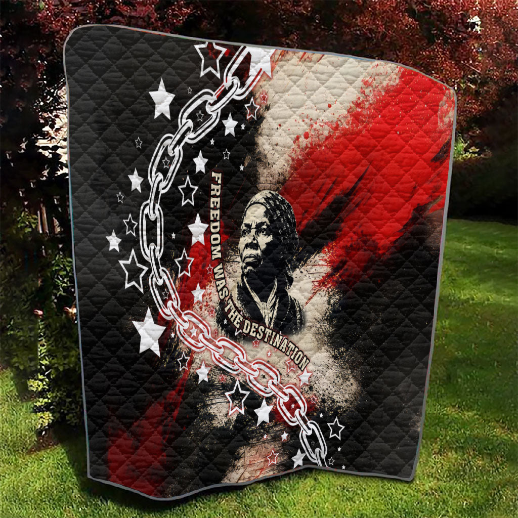 Freedom Fighter Harriet Tubman Quilt Freedom Was The Destination 1822