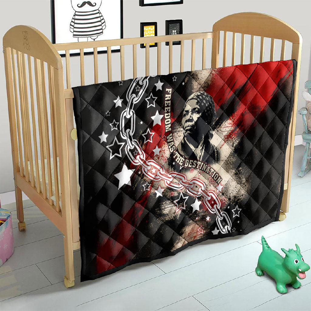 Freedom Fighter Harriet Tubman Quilt Freedom Was The Destination 1822