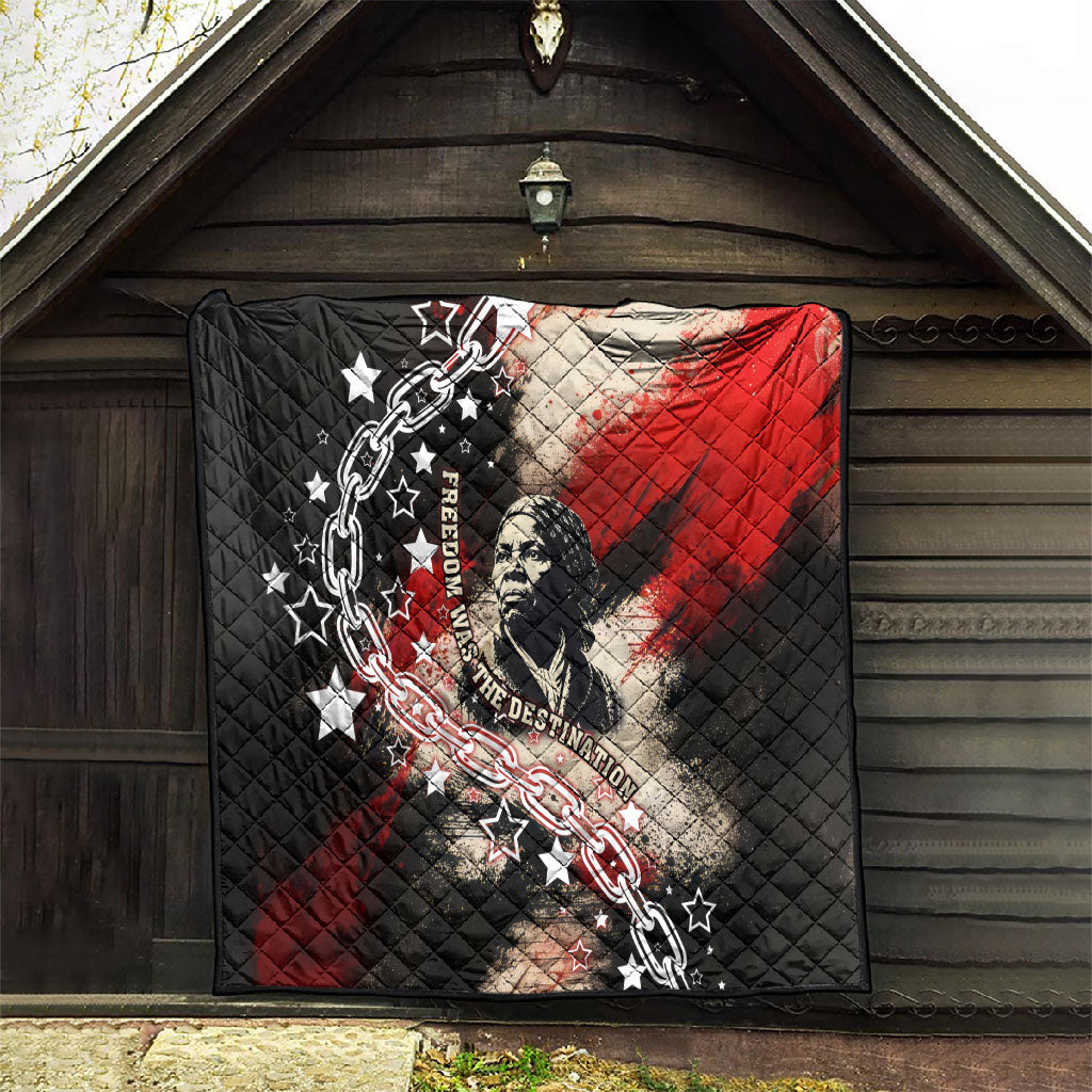 Freedom Fighter Harriet Tubman Quilt Freedom Was The Destination 1822