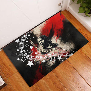 Freedom Fighter Harriet Tubman Rubber Doormat Freedom Was The Destination 1822